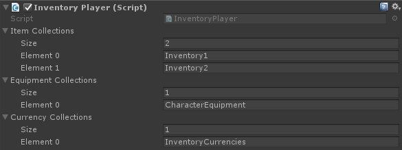 Inventory Player